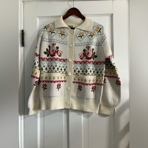 Sunday Edition Floral Cardigan